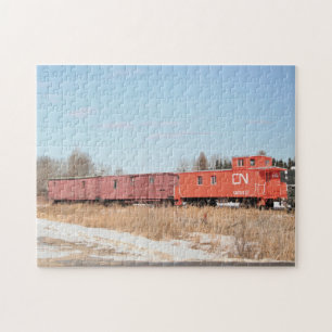 De spoorweg Prairies Canada Legpuzzel