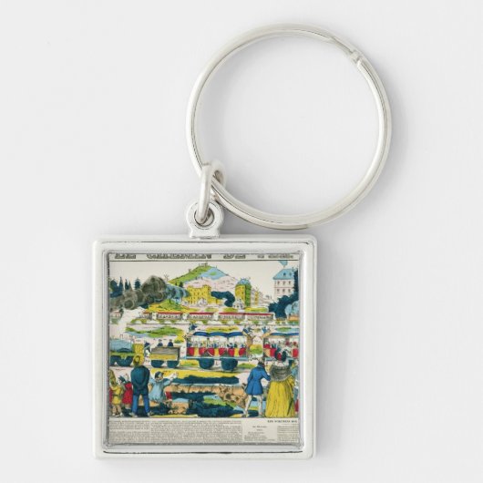 De spoorweg sleutelhanger (Voorkant)