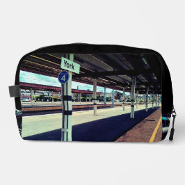 De spoorweg toilettasje