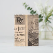 De Spoorweg van Erie Briefkaart (Staand voorkant)