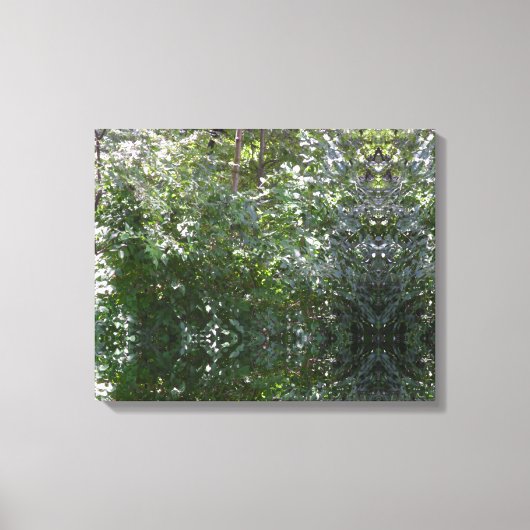 De sporen hebben ogen canvas afdruk (Voorkant)