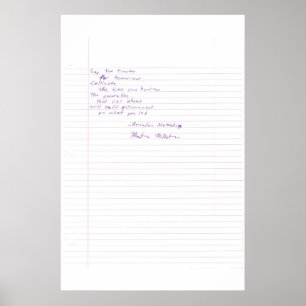 De sporen weergeven poster