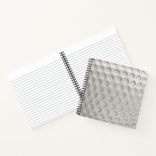 De Sport van de golfbal Notitieboek (Binnen)