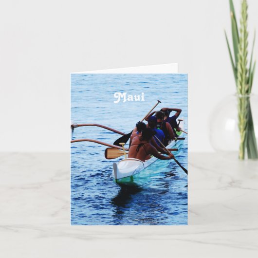 De Sporten van Maui Kaart (Voorkant)
