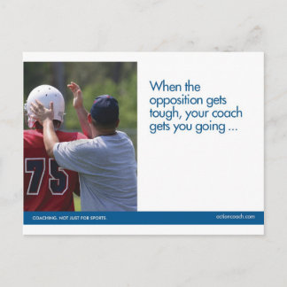 De sportenbriefkaart van het football briefkaart