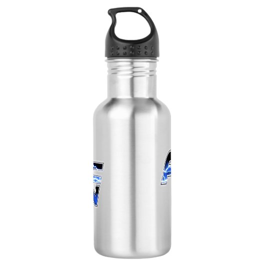 De sportfles van het Atomic Man Waterfles (Achterkant)