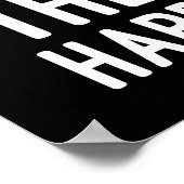 De sportschool is mijn happy hour, grappige workou poster (Hoek)