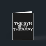 De sportschool is mijn therapieoefening Fitness Ma Kaart<br><div class="desc">De sportschool is mijn therapieoefening Fitness Mannen Vrouwen</div>