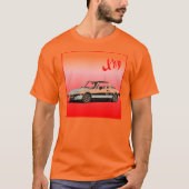 De sportwagen X1/9 T-shirt (Voorkant)