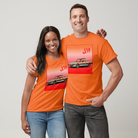 De sportwagen X1/9 T-shirt (Unisex)