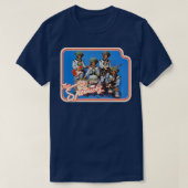 De Spotnicks 60s Zweedse Space Rock T-shirt (Design voorkant)