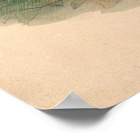 De spottende adelaar van Joseph Wolf Poster (Hoek)