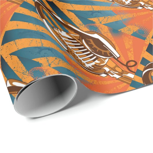 De spraakmicrofoon cadeaupapier (Rol Hoek)