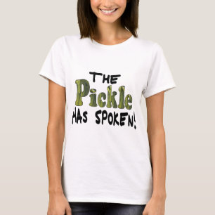 De sprekende augurk t-shirt