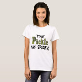 De sprekende augurk t-shirt (Voorkant volledig)