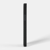 De sprekergrilstructuur iPhone hoesje (Rechterkant)