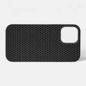 De sprekergrilstructuur iPhone hoesje (Achterkant horizontaal)