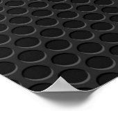 De sprekergrilstructuur poster (Hoek)