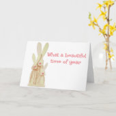 DE SPRING IS HOREN/HET SNELLERE IS NORM KAART (Gele Bloem)