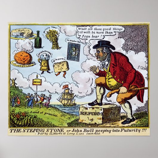 De springstang, John Bull... Poster (Voorkant)