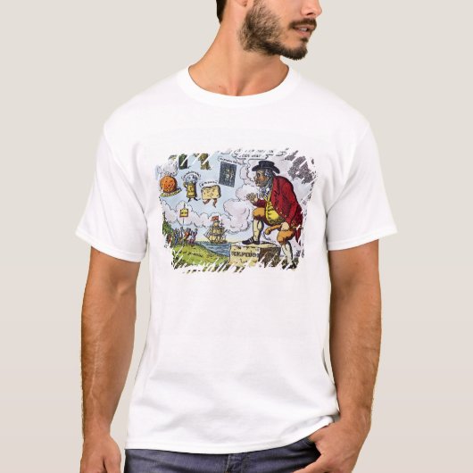De springstang, John Bull... T-shirt (Voorkant)