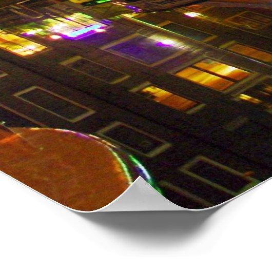 De sprinkhaan in Amsterdam - Afdrukken Poster (Hoek)