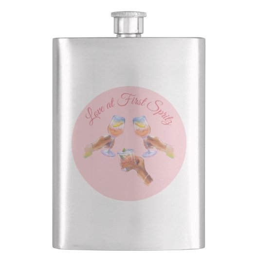 De Spritz Squad | Aperol Meisjesuitje Thema Flacon (Voorkant)
