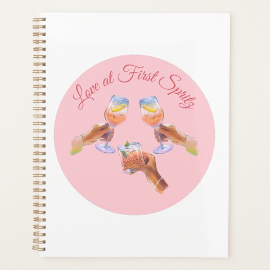 De Spritz Squad | Aperol Meisjesuitje Thema Planner (Voorkant)
