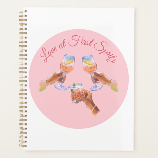 De Spritz Squad | Aperol Meisjesuitje Thema Planner (Voorkant)