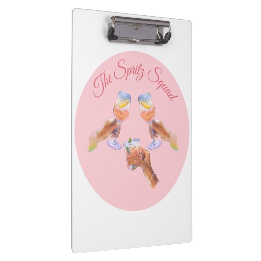 De Spritz Squad | Bruidsfeest Bruidssquad Klembord (Rechts)