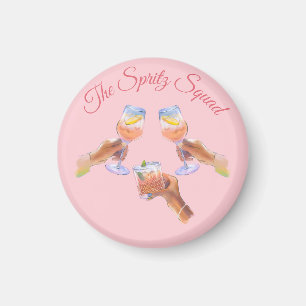 De Spritz Squad   Bruidsmeisjes Hen Party Trouwfee Magneet