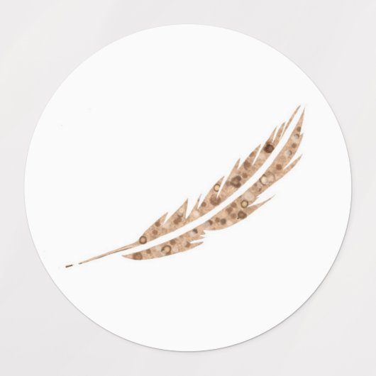 .De Sproeten Feather labels (Design 2)