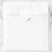 De Sproeten Veer Stickers Gift Labels (Tas)