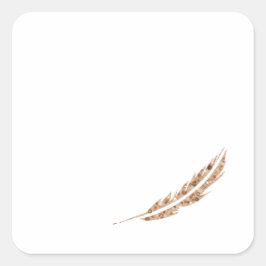 De Sproeten Veer Stickers Gift Labels