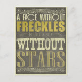 De sproeten zijn Geweldige Briefkaart (Voorkant)