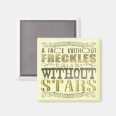 De sproeten zijn Geweldige Magneet (Voorkant / Achterkant)