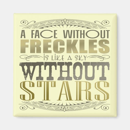 De sproeten zijn Geweldige Magneet (Voorkant)