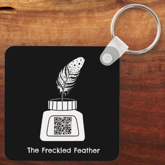 De Sproetveer Sleutelhanger (Achterkant)