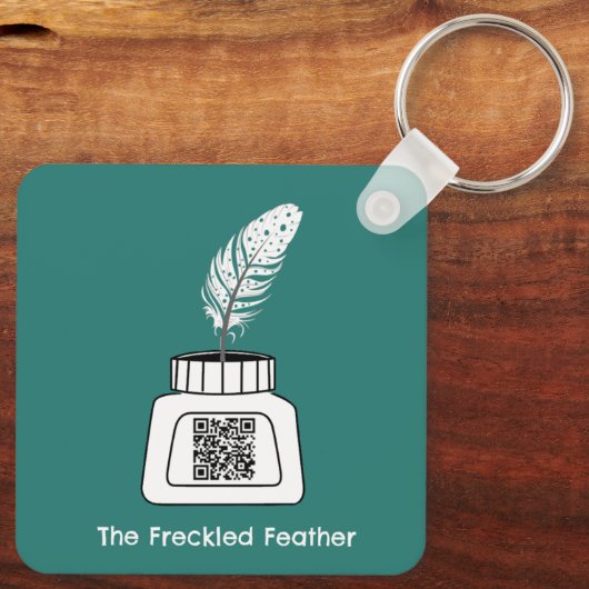 De Sproetveer Sleutelhanger (Achterkant)