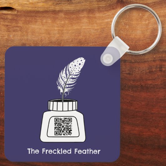 De Sproetveer Sleutelhanger (Achterkant)