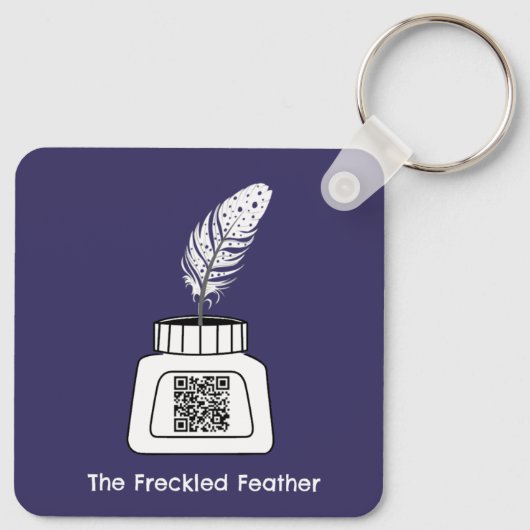 De Sproetveer Sleutelhanger (Achterkant)