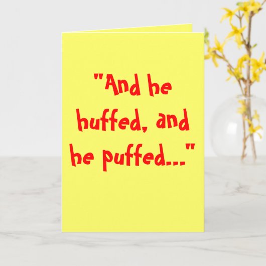 De Sprookjes van Geezer Kaart (Gele Bloem)