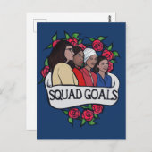 "De Squad" Briefkaart (Voorkant / Achterkant)
