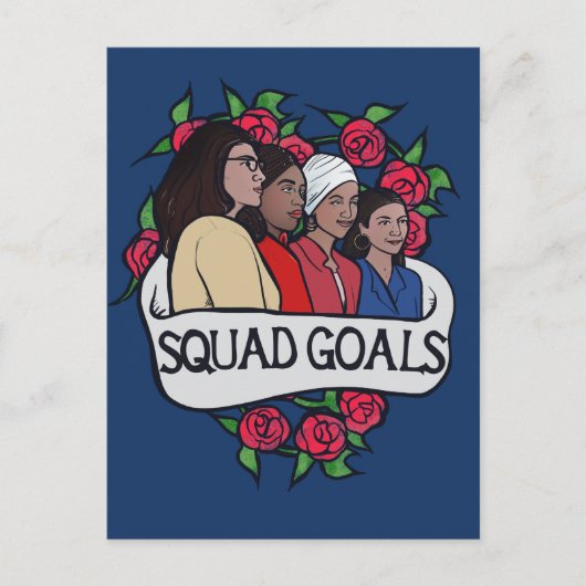 "De Squad" Briefkaart (Voorkant)