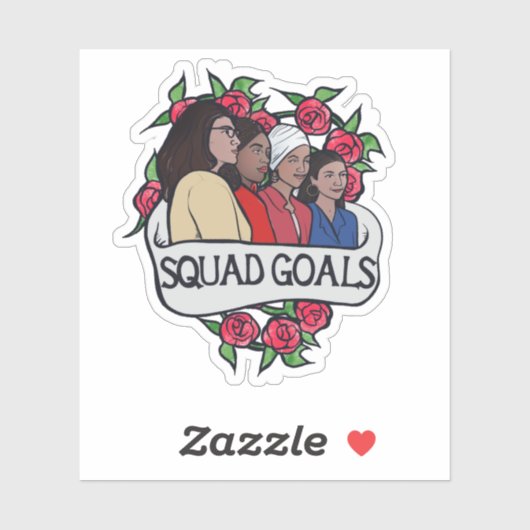 "De Squad" Sticker (Vel)