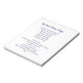 De St Francis Prayer Notitieblok (Linkerzijde)