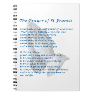 De St Francis Prayer Notitieboek