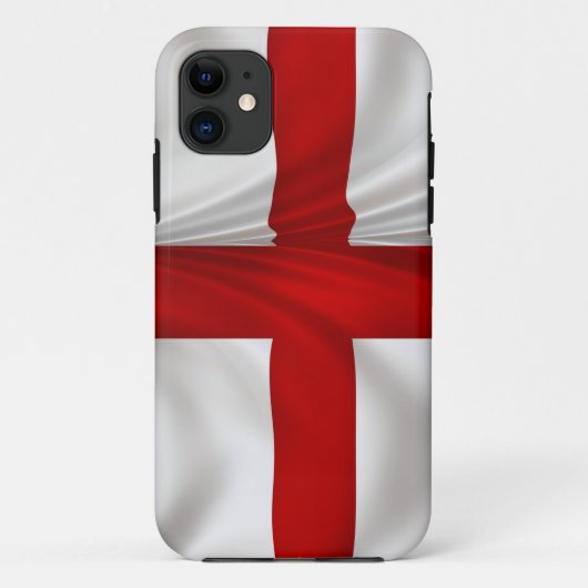 De St George Cross Patriottische Vlag in Engeland Case-Mate iPhone Case (Achterkant)