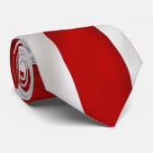 De St George Cross Patriottische Vlag in Engeland Stropdas (Opgerold)