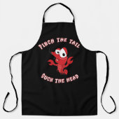 De staart knijpen schort (Voorkant)